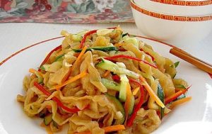 海蜇皮料理